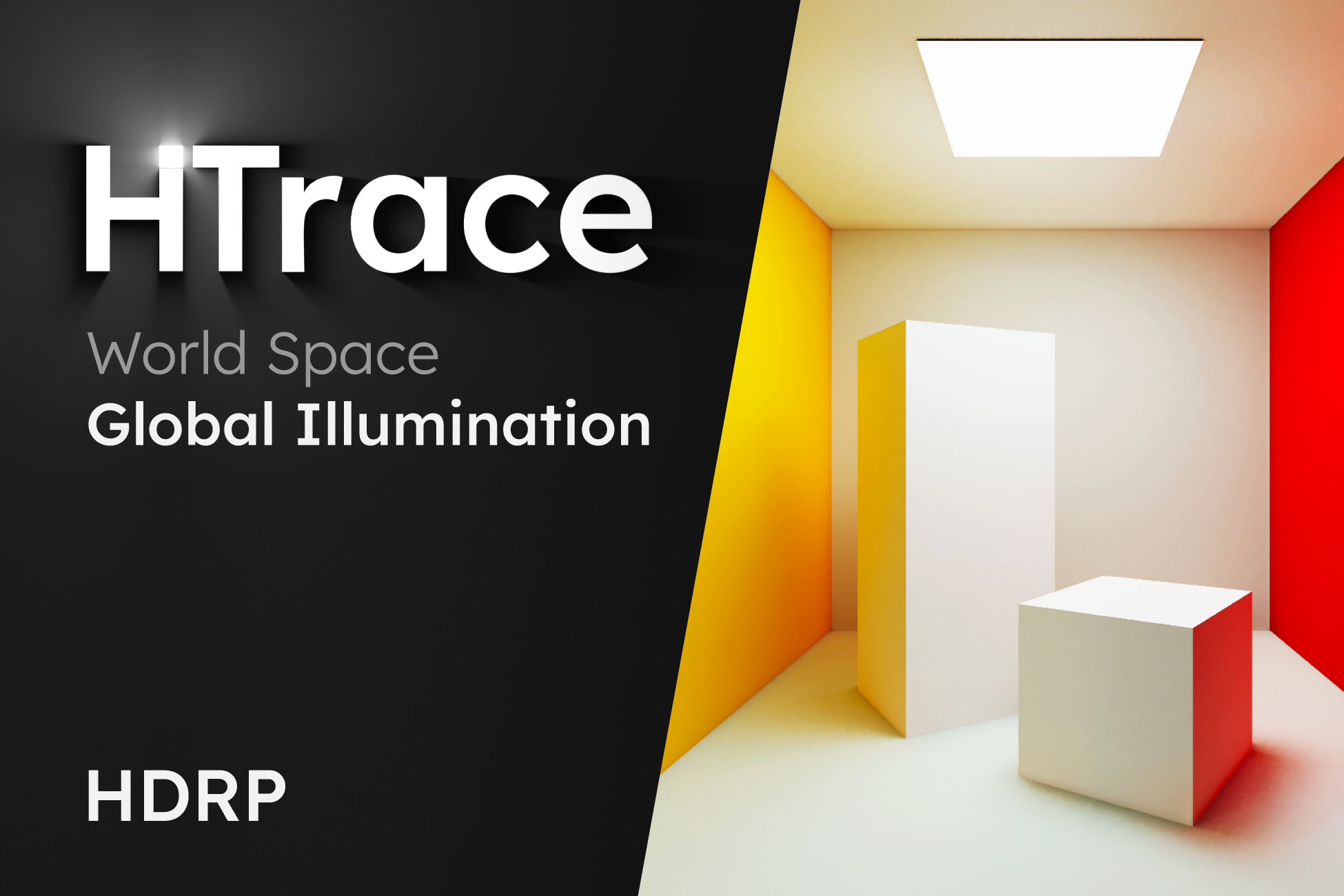 HTrace: World Space Global Illumination HDRP